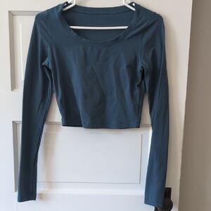 (3 for $10) CRZ Yoga Butterluxe Cropped Long Sleeve